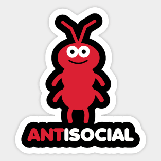 Antisocial Sticker